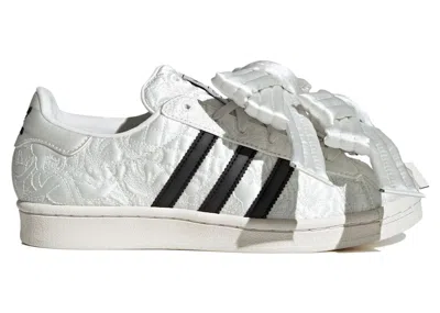 Pre-owned Adidas Originals Superstar Caroline Hu White Black (women's) Sneakers In Cloud White/core Black In Multi