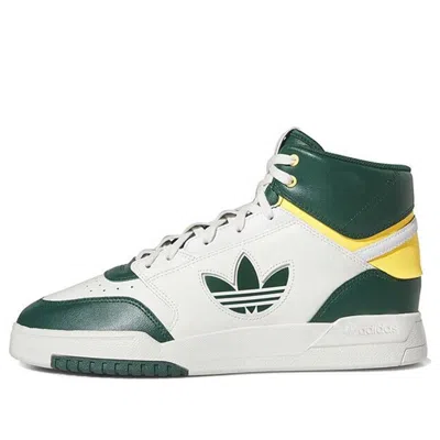 Adidas Originals Superstar Drop Step 'white Green' In Multi