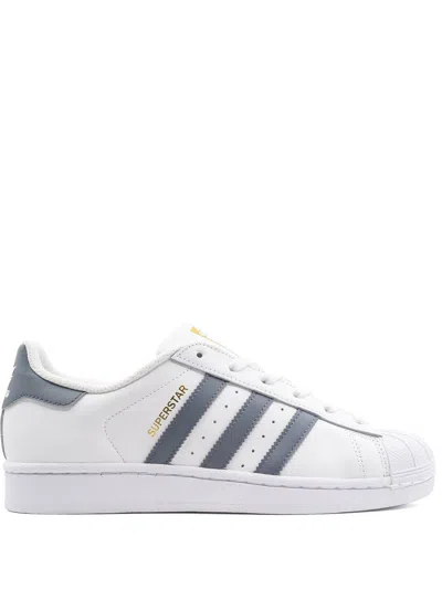 Adidas Originals Kids' Superstar Foundation Sneakers In White