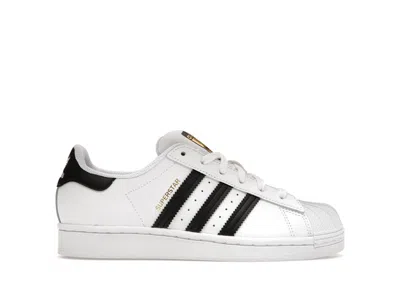 Pre-owned Adidas Originals Superstar Gold Sneakers In Cloud White/core Black