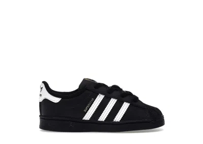 Pre-owned Adidas Originals Superstar Gold Sneakers In Core Black/cloud White