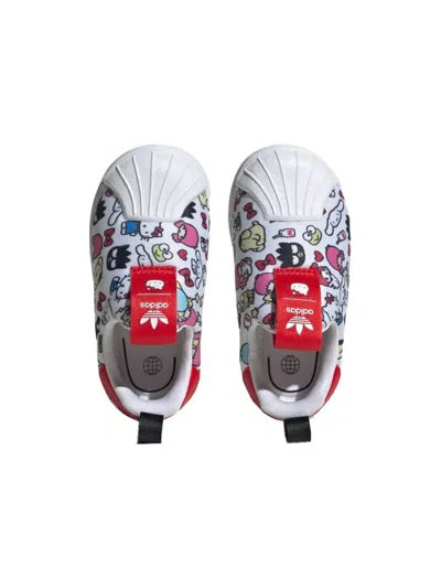 Adidas Originals Kids' Superstar Hello Kitty Sneaker In Multi