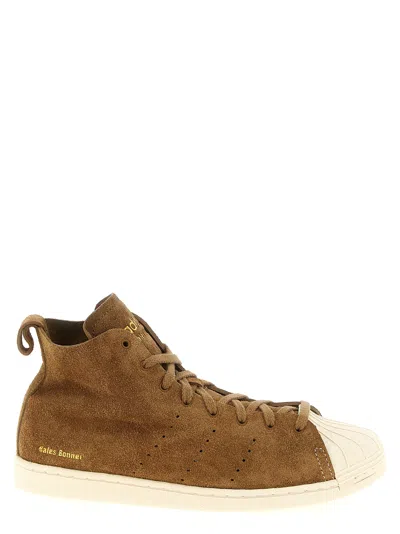 Adidas Originals Superstar Hi'  By Wb Sneakers Beige