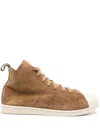 Adidas Originals X Wales Bonner Hi Suede High-top Sneakers In Brown