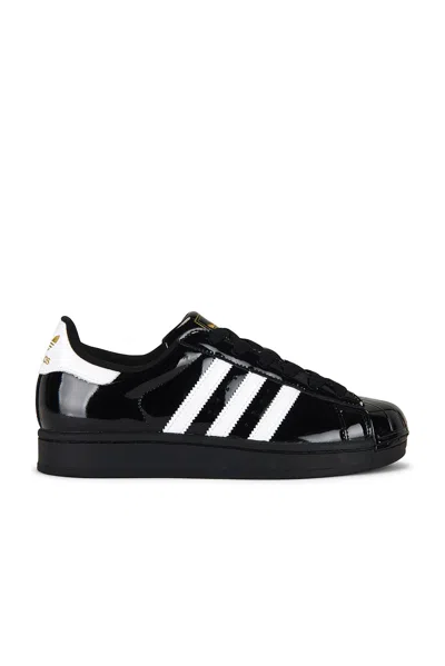 Adidas Originals Superstar Ii Sneakers In Black