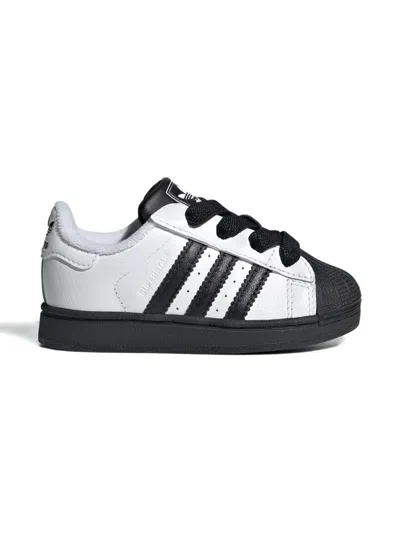 Adidas Originals Babies' Superstar Ii 3-stripes Sneakers In Multi