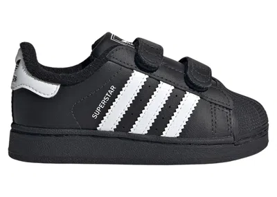 Pre-owned Adidas Originals Superstar Ii Comfort Closure Black Cloud Sneakers In Core Black/cloud White In Multi