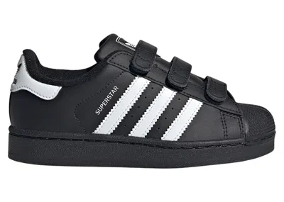 Pre-owned Adidas Originals Superstar Ii Comfort Closure Sneakers In Core Black/cloud White In Multi
