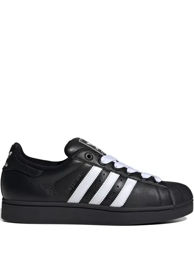 ADIDAS ORIGINALS SUPERSTAR II "CORE BLACK/WHITE/CORE BLACK" SNEAKERS