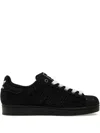 Adidas Originals Superstar Ii Denim Sneakers In Black