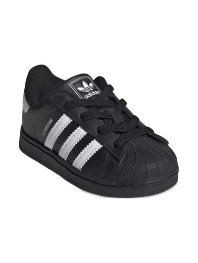 Adidas Originals Babies' Superstar Ii Elastic-laces Low-top Sneakers In Multi