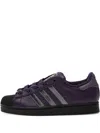 Adidas Originals Superstar Ii Lace-up Sneakers In Purple