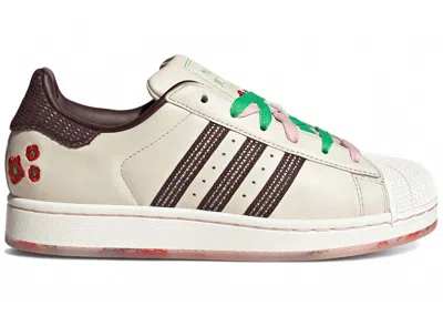 Pre-owned Adidas Originals Superstar Ii Sakura (women's) Sneakers In Beige/brown/red
