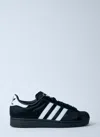 Adidas Originals Mens Adidas Superstar Ii Pony-hair Leather Low-top Trainers In Black