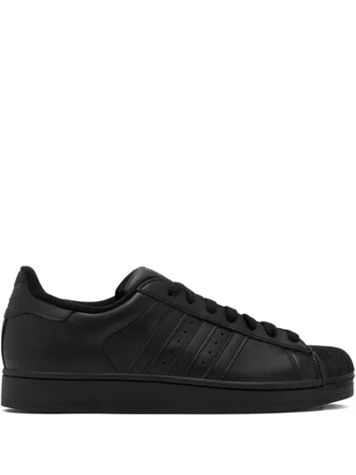 Adidas Originals Superstar Ii Sneakers In Black