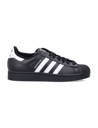 Adidas Originals Superstar Ii Sneakers In Black