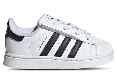 Pre-owned Adidas Originals Superstar Ii Sneakers In Cloud White/core Black