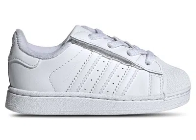 Pre-owned Adidas Originals Superstar Ii Sneakers In Cloud White/core Black In Multi