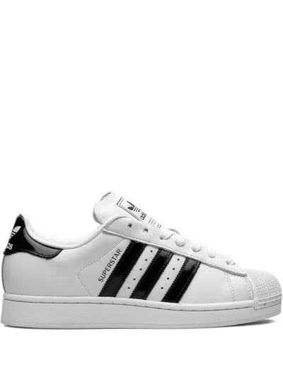 ADIDAS ORIGINALS SUPERSTAR II STRIPE-DETAIL SNEAKERS