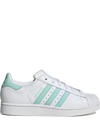 ADIDAS ORIGINALS SUPERSTAR II STRIPED SNEAKERS