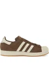 Adidas Originals Superstar Ii Suede Sneakers In Brown