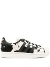 Adidas Originals Amiri Black Poly Blend Sneakers In Black
