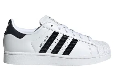 Pre-owned Adidas Originals Superstar Ii White Black Beaded Stripes (women's) Sneakers In Cloud White/core Black
