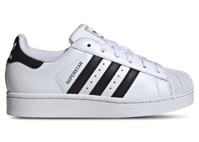 Pre-owned Adidas Originals Superstar Ii White Black Sneakers In Cloud White/core Black In Multi