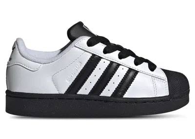 Pre-owned Adidas Originals Superstar Ii White Sneakers In Cloud White/core Black In Multi