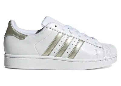 Pre-owned Adidas Originals Superstar Ii (women's) Sneakers In Cloud White/alumina/core White
