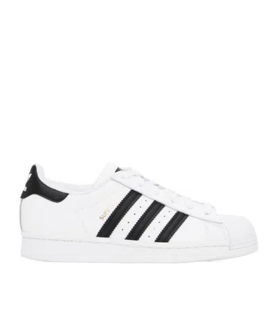 Adidas Originals Superstar In White & Core Black