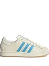 Adidas Originals Superstar Lionel Messi "cream White/semi Blue Burst" Sneakers In White