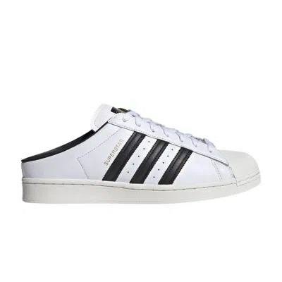 Pre-owned Adidas Originals Superstar Mule 'white Black Gold'