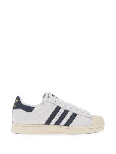 Adidas Originals Superstar Panelled Sneakers In White