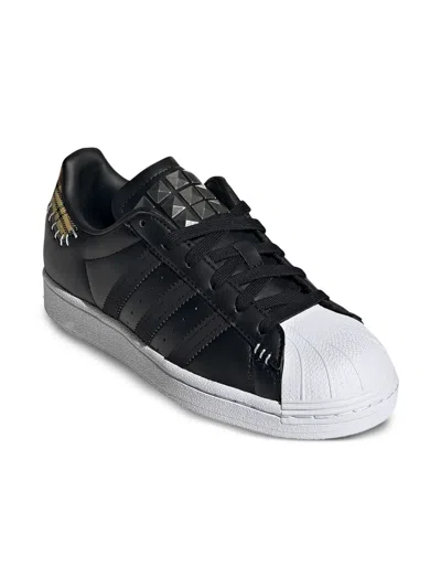 Adidas Originals Kids' Superstar "punk" Sneakers In Black