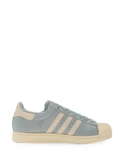 Adidas Originals Superstar Shell-toe Sneakers In Blue