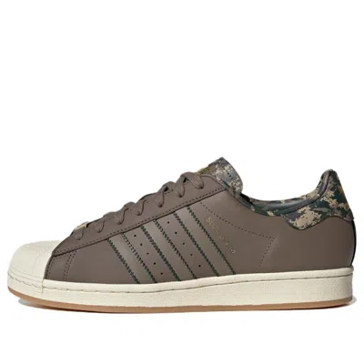 Adidas Originals Superstar Shoes 'blanch Brown Cream White'