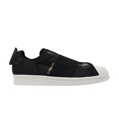 Pre-owned Adidas Originals Superstar Slip-on 'black White'