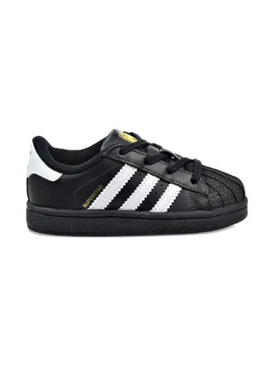 Adidas Originals Babies' Superstar Sneakers In Black