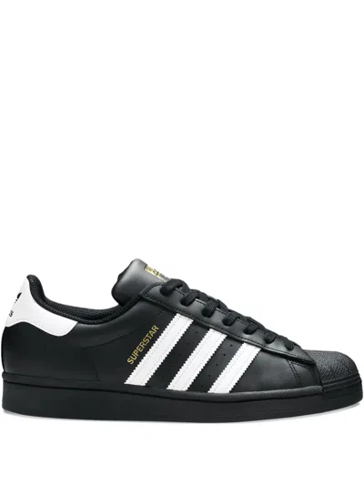 Adidas Originals Superstar Sneakers In Black