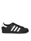 Adidas Originals Mens Core Black White Core Bl Superstar Ii Pony-hair Leather Low-top Trainers Eur 41.5 / 7.5 Uk In Black