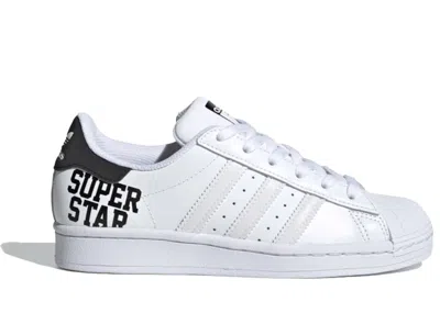 Pre-owned Adidas Originals Superstar Sneakers In Cloud White/core Black