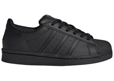 Pre-owned Adidas Originals Superstar Sneakers In Core Black