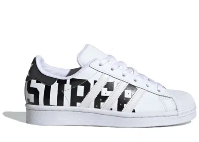 Pre-owned Adidas Originals Superstar Sneakers In Core Black/cloud White