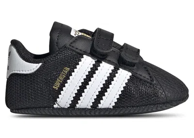Pre-owned Adidas Originals Superstar Sneakers In Core Black/cloud White/gold Metallic In Multi