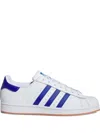 Adidas Originals Superstar Striped Sneakers In Multi