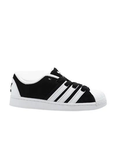 Adidas Originals Superstar 82 Sneaker In Core Black/ftwr White/off White