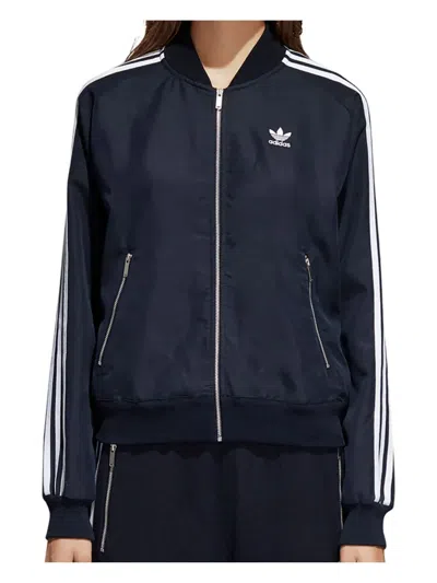 Adidas Originals Superstar Track Top In Blue