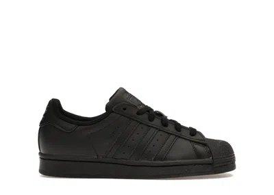 Pre-owned Adidas Originals Superstar Triple Black Sneakers In Core Black