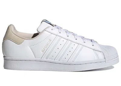 Pre-owned Adidas Originals Superstar Vegan White (women's) Sneakers In Cloud White/bliss